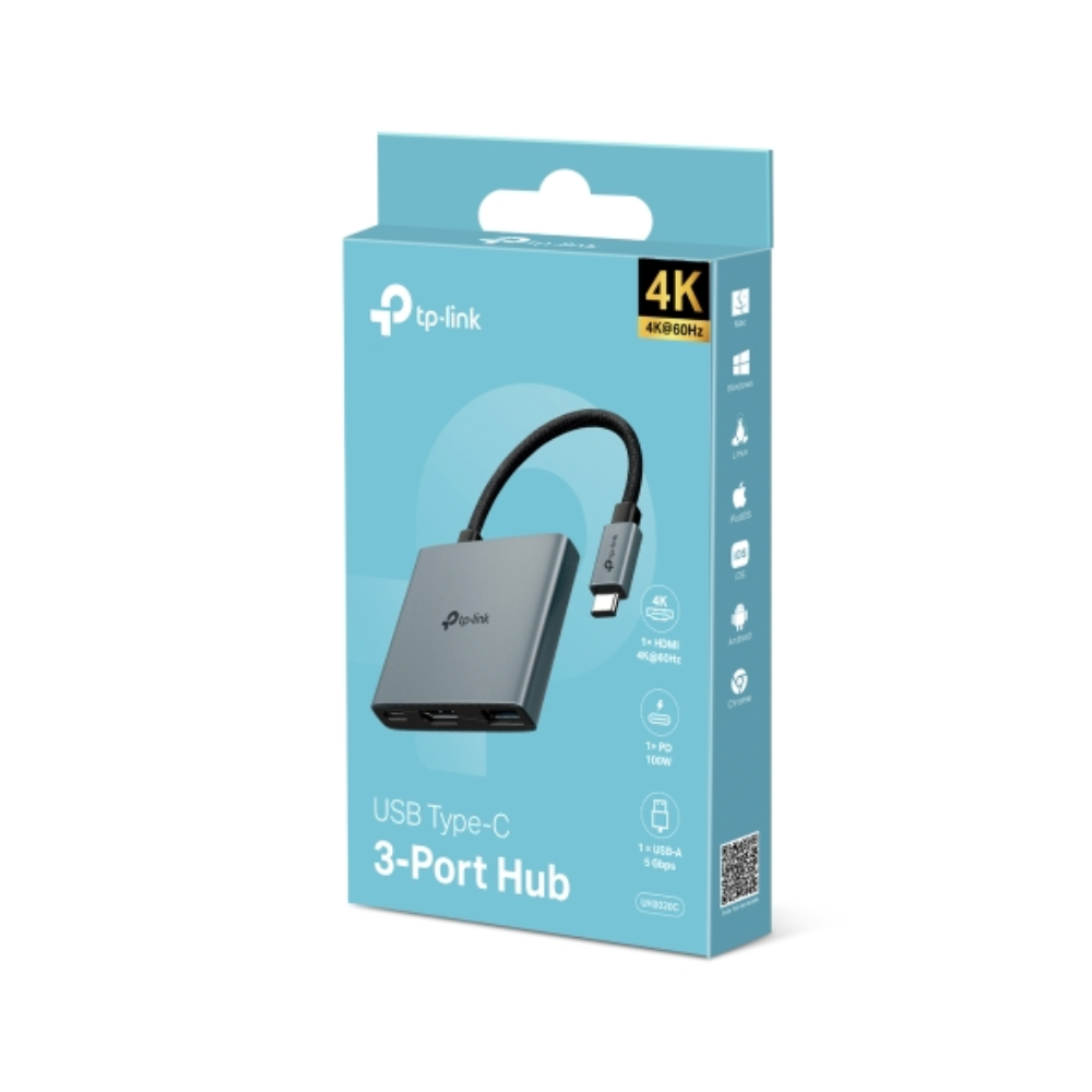 TP-Link USB Type-C 3 in 1 Hub | UH3020C UH3020C