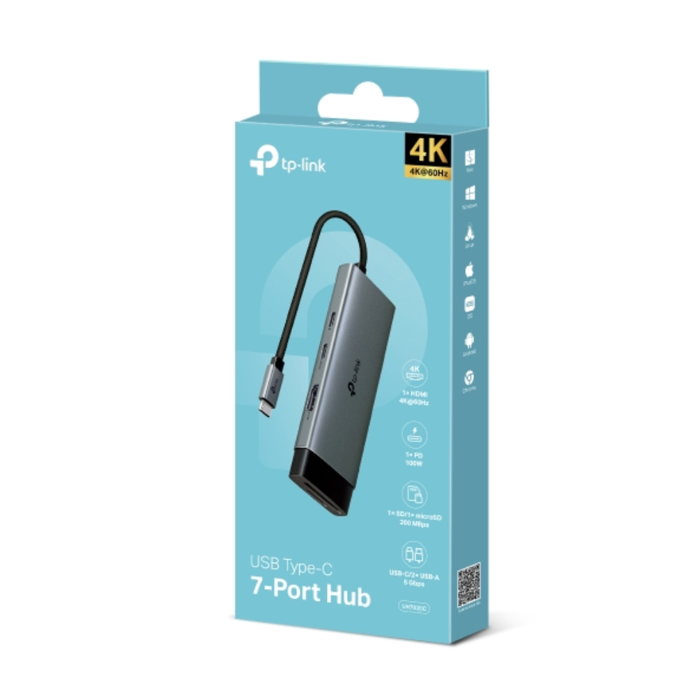 TP-Link USB Type-C 7-Port Hub | UH7020C UH7020C