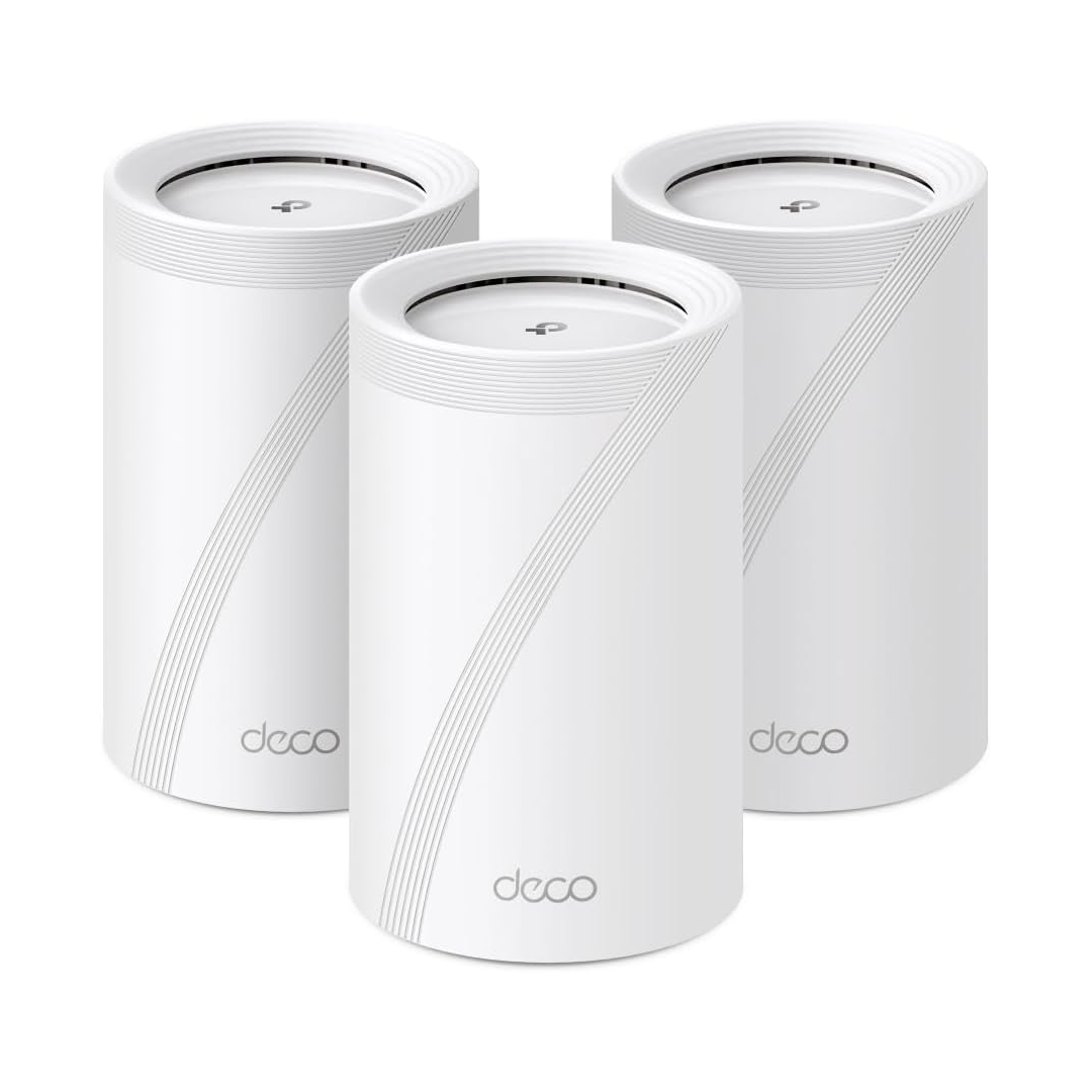 TP-Link Deco BE65 BE9300 Tri-Band Wi-Fi 7 Mesh System 3 Pack | BE65 BE65