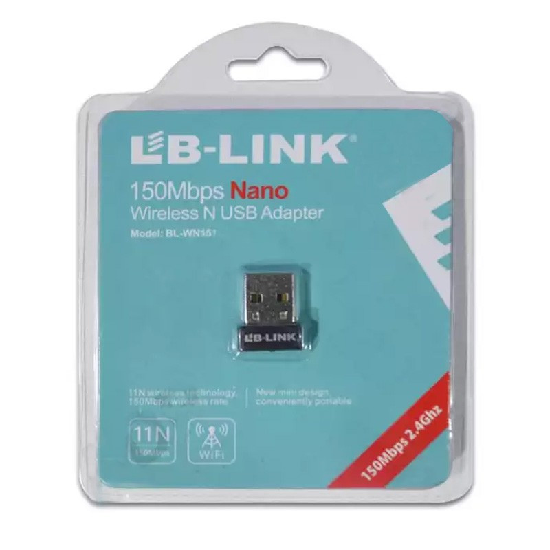 LB-LINK 150MBps Nano Wireless N USB Adapter | BL-WN151  BL-WN151