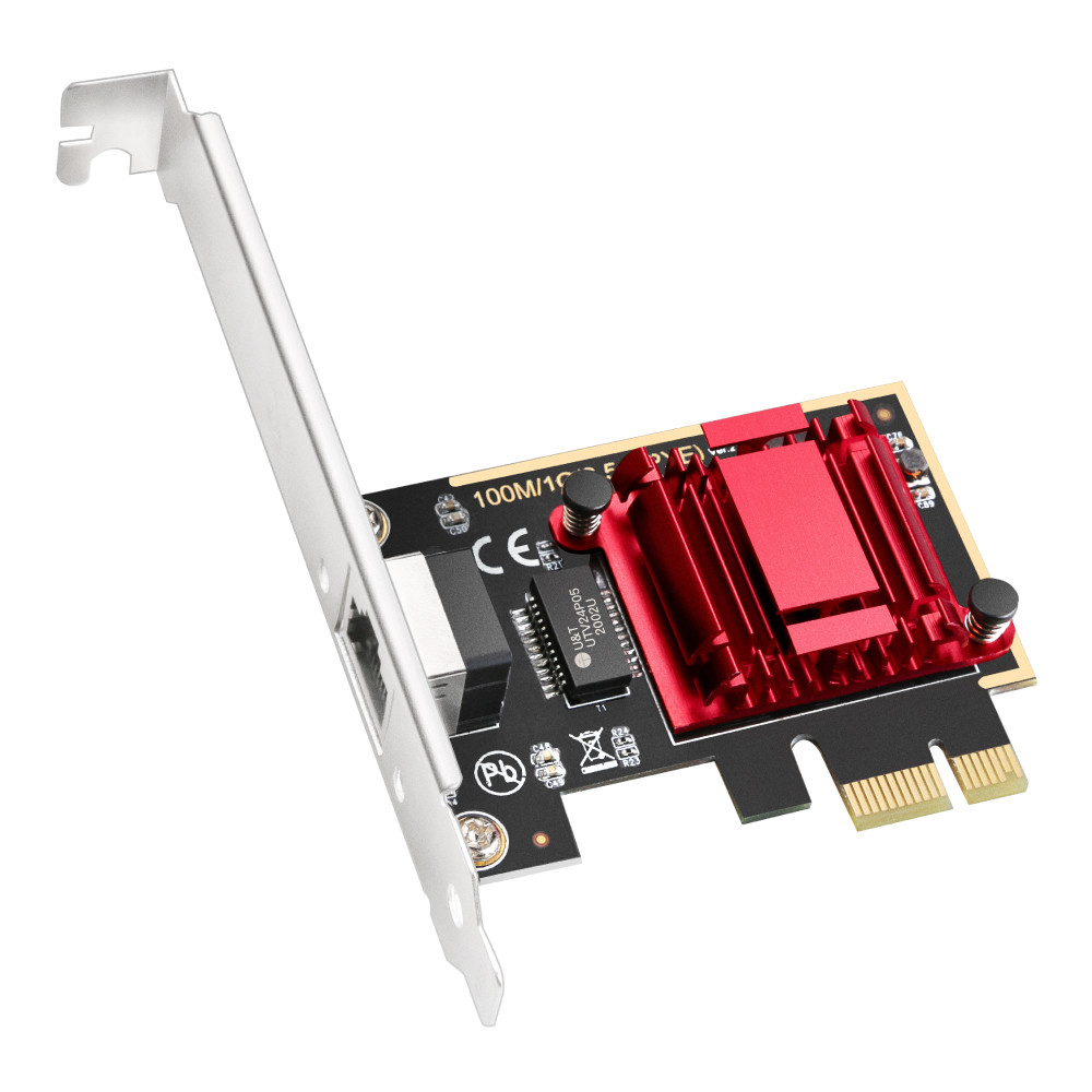 CUDY 2.5 Gbps PCI Express Network Adapter | PE25 PE25