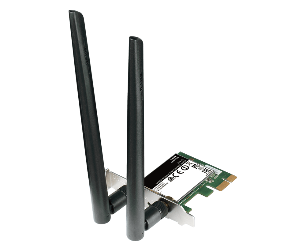 D-Link Wireless AC1200 Dual Band PCI Express Adapter |DWA-582/DSNA DWA-582/DSNA