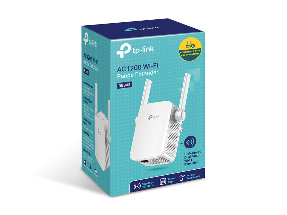TP-Link RE305 AC1200 Wi-Fi Range Extender | RE305 RE305