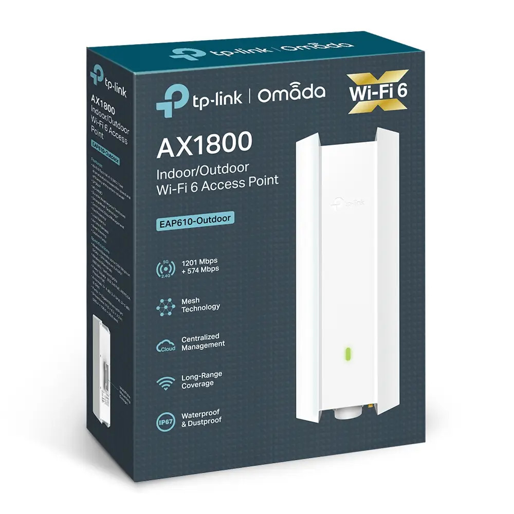 TP-Link AC1200 Wireless MU-MIMO Gigabit Indoor/Outdoor Access Point | EAP225-Outdoor EAP225-Outdoor