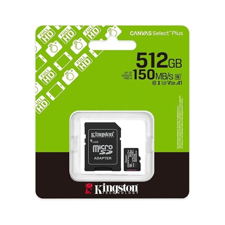 KINGSTON SDCS3-512g v30 (speed 150 MB per Sec read ) SDCS3-512g v30