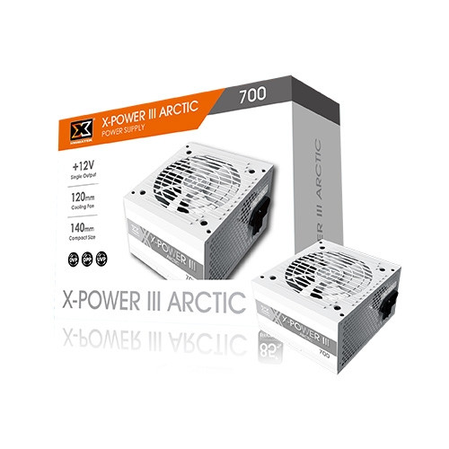XIGMATEK X-Power III Arctic 700W White Power Supply | EN48106  EN48106