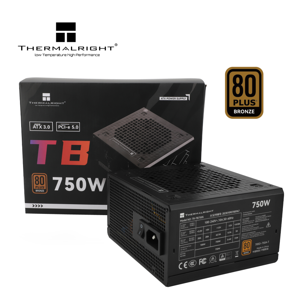 THERMALRIGHT TR-TB750S 750W Bronze PSU | TR-TB750S  TR-TB750S