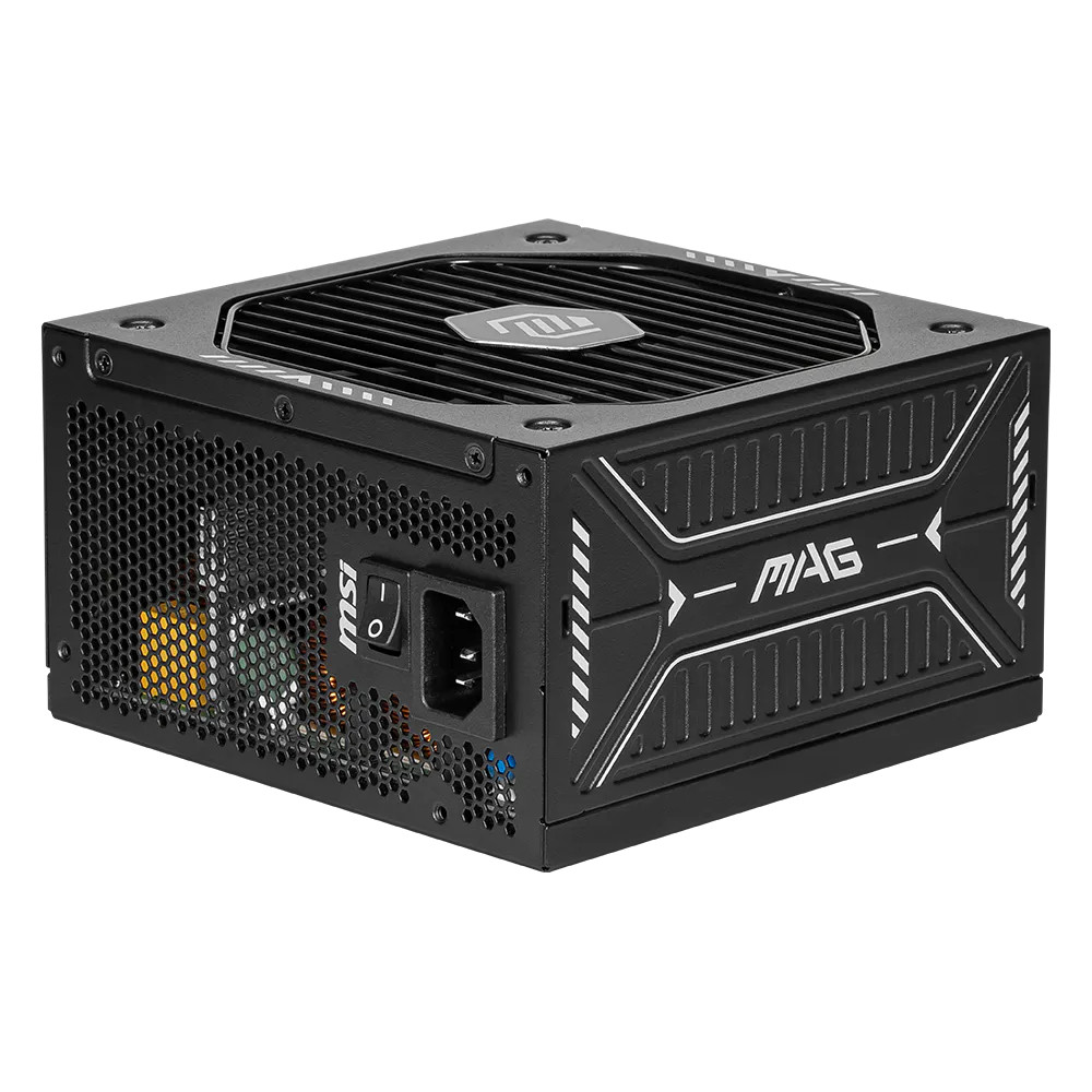 MSI MAG A650GLS PCIE5 650W 80+ Gold Fully Modular ATX Power Supply | 306-7ZPHY11-HD8  306-7ZPHY11-HD8