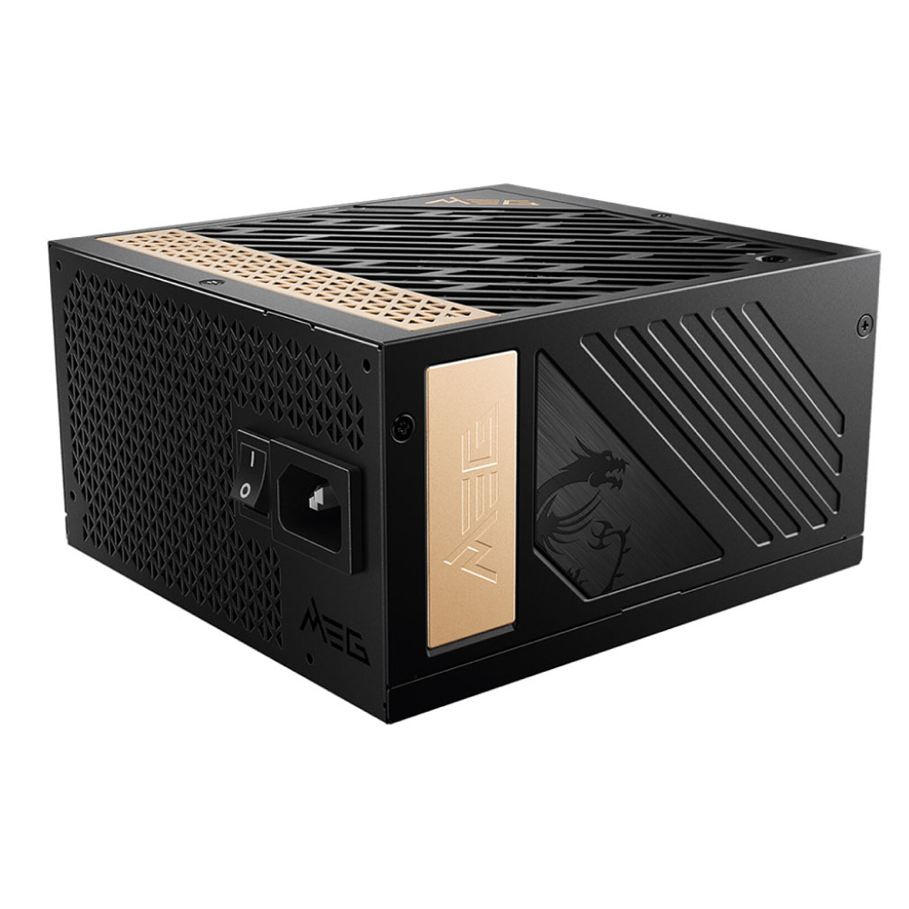 MSI MEG Ai1300P PCIE 5.0 1300W Power Supply 80 Plus PLATINUM Full Modular Gaming PSU  306-7ZP4A11-CE0