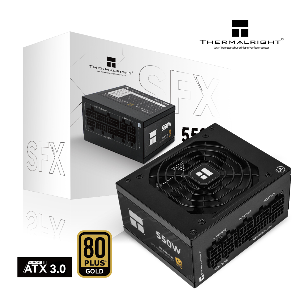 THERMALRIGHT TR-TGFX-550 550W Gold Fully Modular SFX Power Supply | TR-TGFX 550  TR-TGFX 550