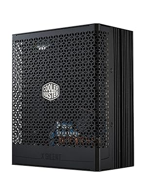 COOLER MASTER X Silent Edge Platinum 1100W Fanless ATX 3.1 PSU | MPS-B001-AZBP  MPS-B001-AZBP