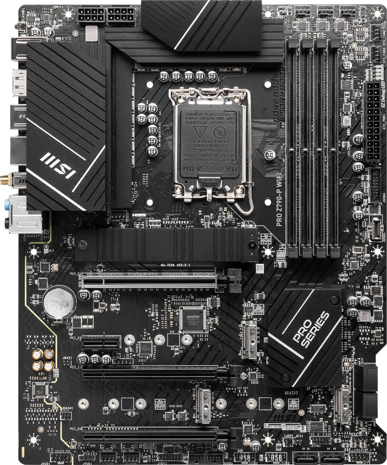 MSI PRO Z790-P WIFI DDR5 ATX Motherboard | 911-7E06-073  911-7E06-073