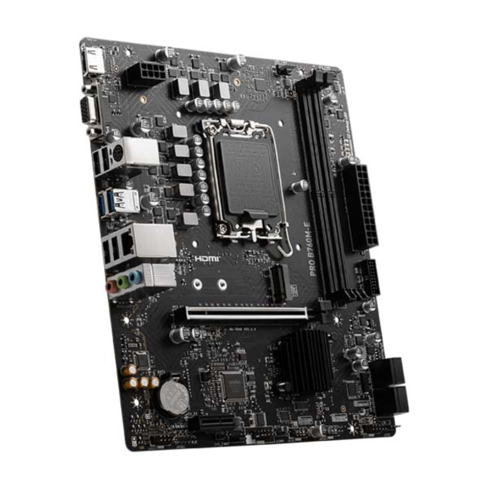 MSI PRO B760M-E DDR5 mATX Motherboard | 911-7D48-071  911-7D48-071