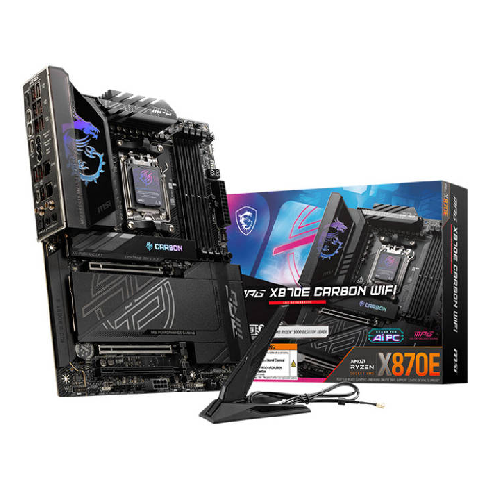 MSI MPG X870E Carbon Wi-Fi AM5 ATX Motherboard | 911-7E49-001  MPG X870E