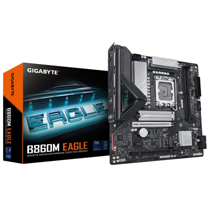 GIGABYTE B860M EAGLE Intel B860 Micro-ATX Motherboard with DDR5 Support  B860M