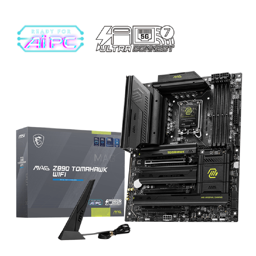 MSI MAG Z890 Tomahawk Wi-Fi Motherboard | 911-7E32-013  MAG Z890 Tomahawk