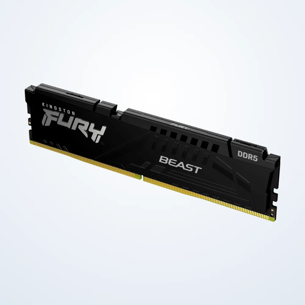 KINGSTON Fury Beast 16GB 6000MT/s DDR5 CL36 Desktop Memory | KF560C36BBE2-16  KF560C36BBE2-16