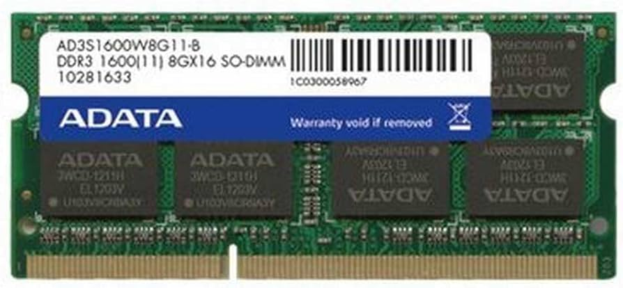 ADATA 4 GB DDR3L 1600 MHz SO-DIMM | ADDS1600W4G11-S  AD4U320032G22