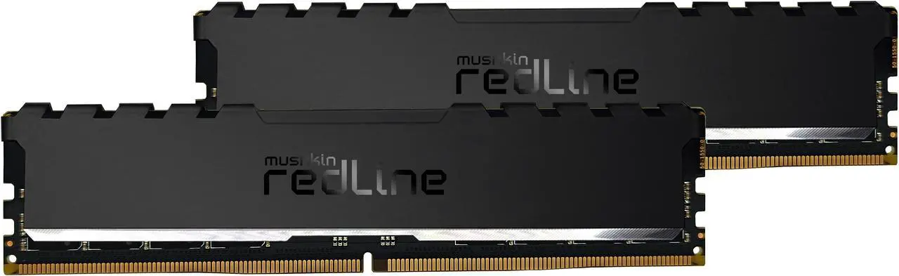 MUSHKIN REDLINE STILETTO 64GB (2x32GB) DDR4 3600MHz Desktop Memory  Redline Stiletto