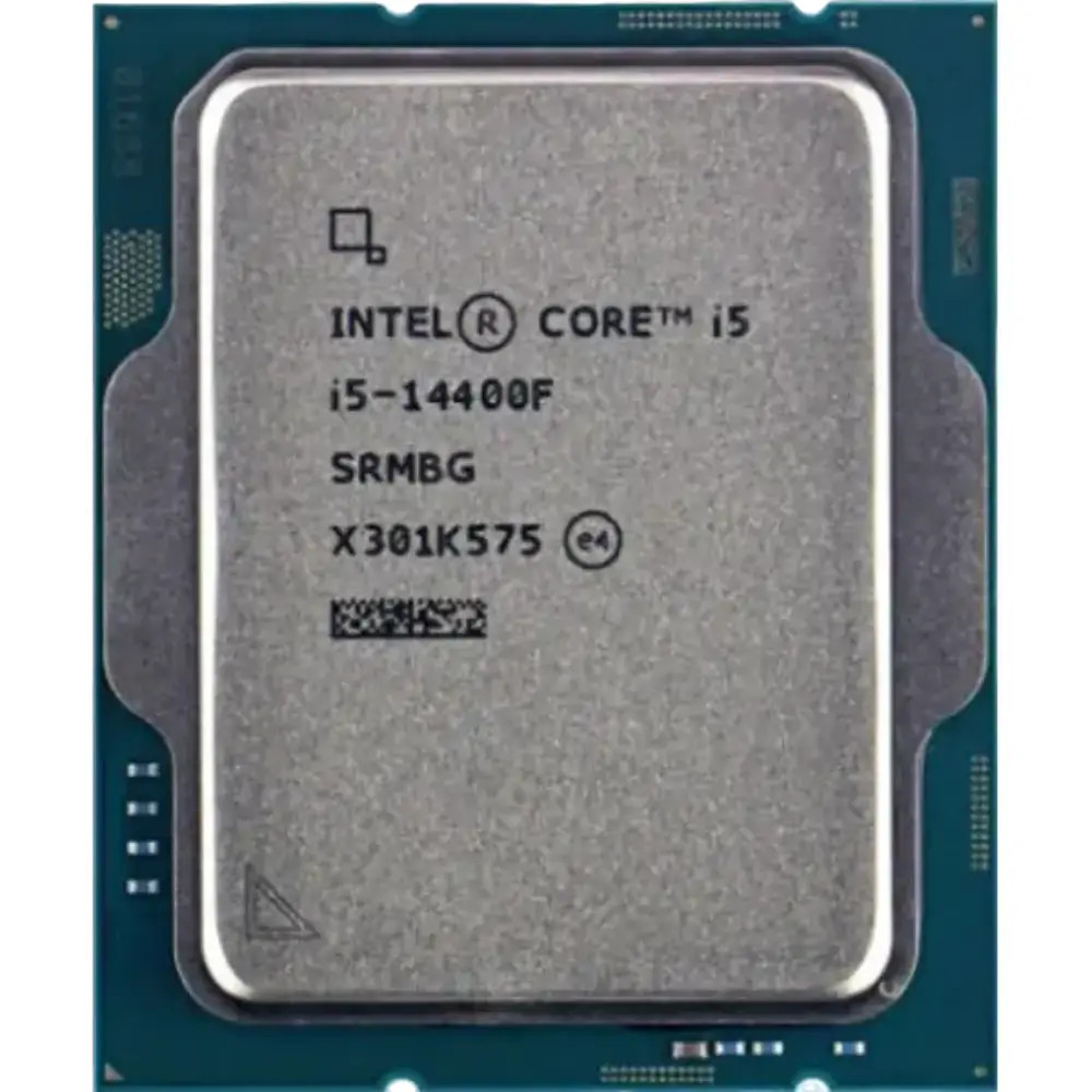 INTEL Core i5-14400F CPU Raptor Lake Refresh Desktop Processor 10 Cores (6 P-Cores + 4 E-Cores) Up To 4.7 GHz - TRAY  Intel Core i5-14400F