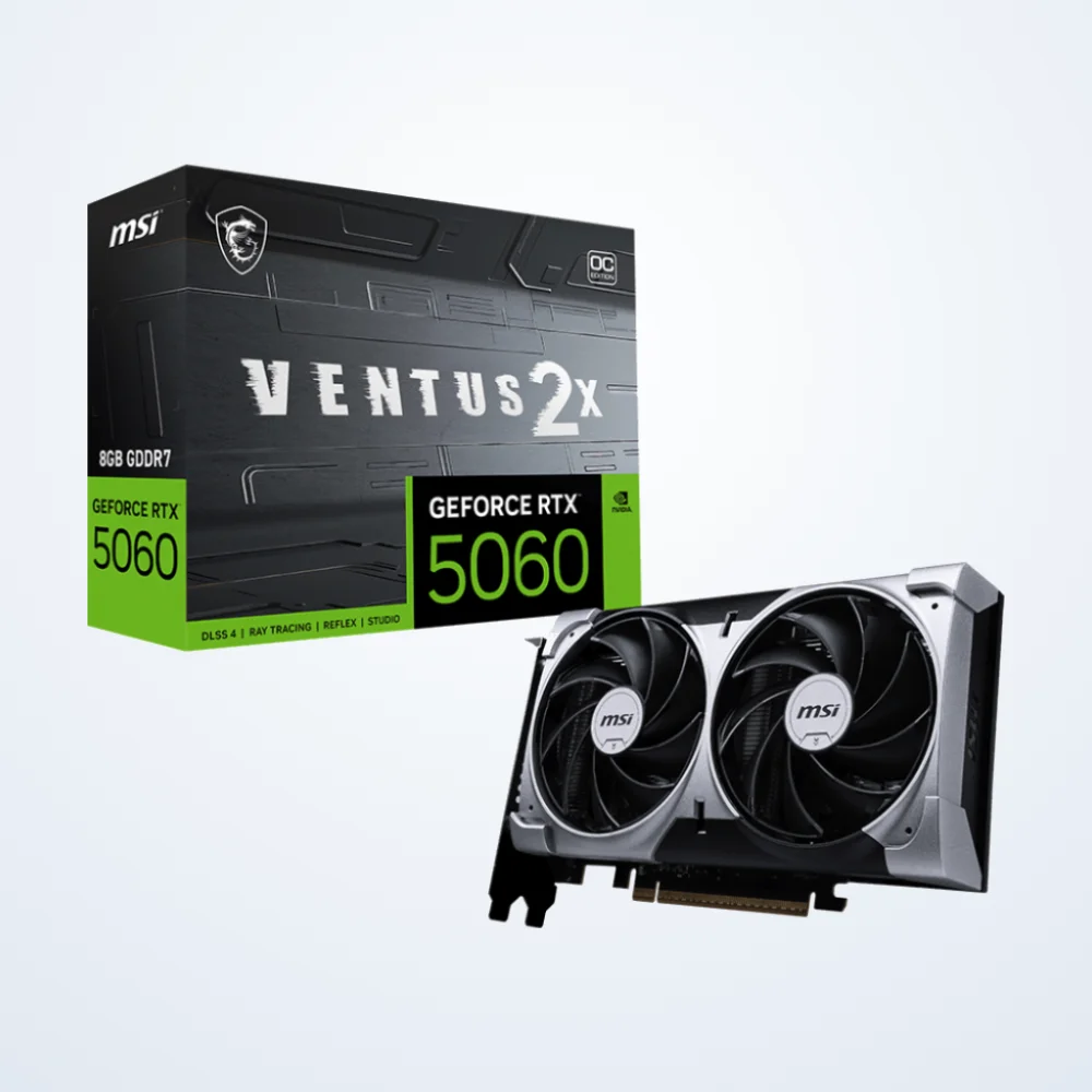 MSI GeForce RTX 5060 8G VENTUS 2X OC Graphic Card | 912-V537-017 912-V537-017