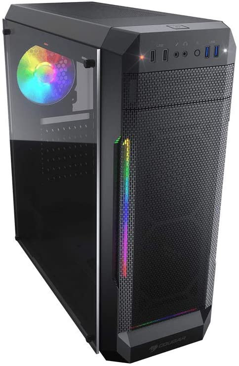 COUGAR Mesh-G Powerful Airflow with Stunning ARGB Mid-Tower MX331 MESH-G