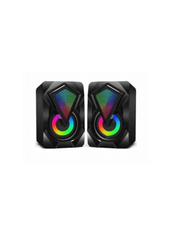 BAJEAL PC Speakers X2 Wired 2.0 USB + Jack PC Speakers X2 Wired 2.0 USB + Jack