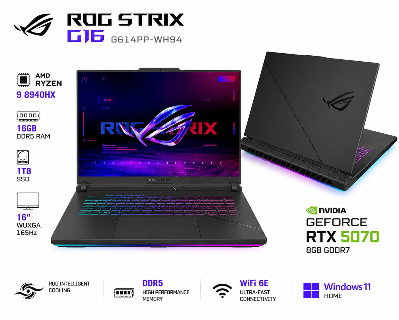 ASUS ROG STRIX G16 G614PP-WH94