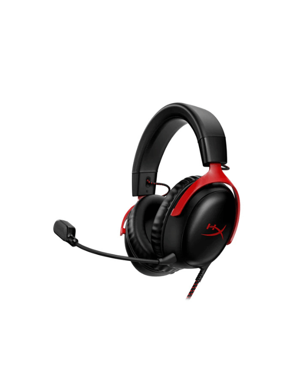 HYPERX GAMING HEADSET, BLACK/RED  GAMING HEADSET