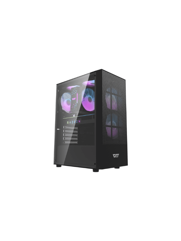 DARKFLASH PC Case, With 3 ARGB Fans, BLACK A290 MATX