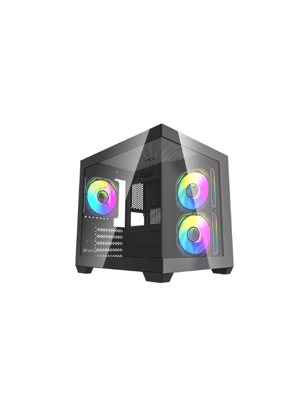 DARKFLASH  PC Case, BLACK   C275P M-ATX