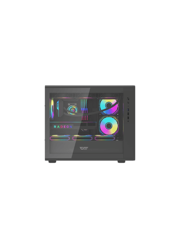 DARKFLASH  PC Case, BLACK  DB460M M-ATX
