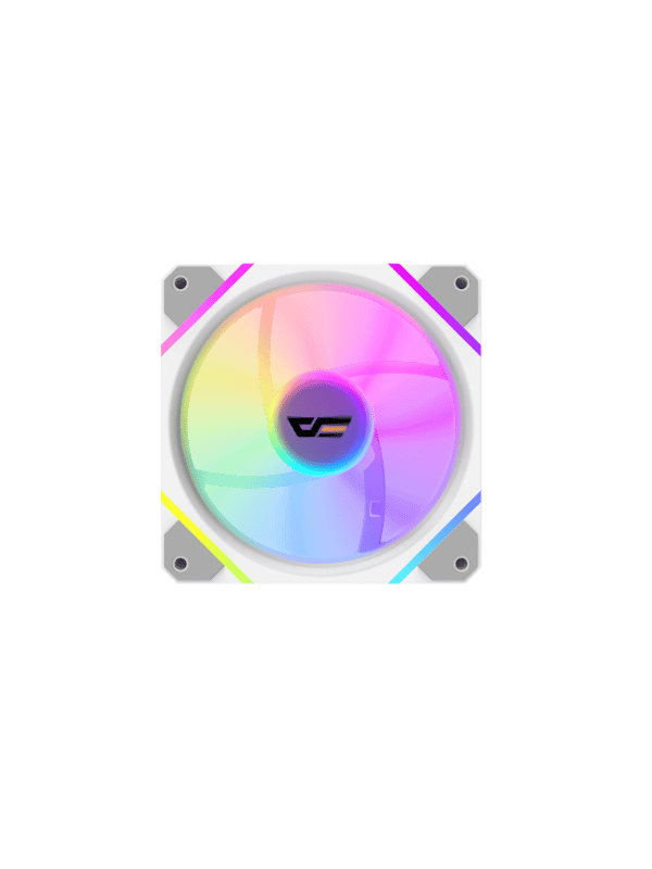 DARKFLASH  Cooling Fan, WHITE  DM12 Pro A-RGB