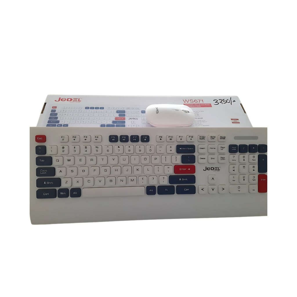 JEDEL Wireless keyboard and Mouse Combo WS671