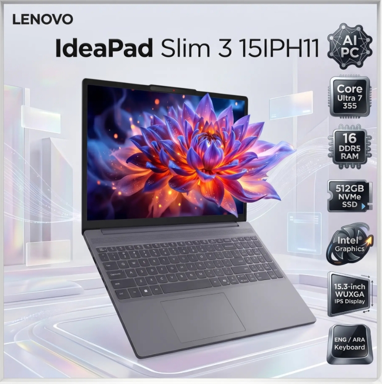 LENOVO  IDEAPAD SLIM 3   15IPH11 83UR0042DP