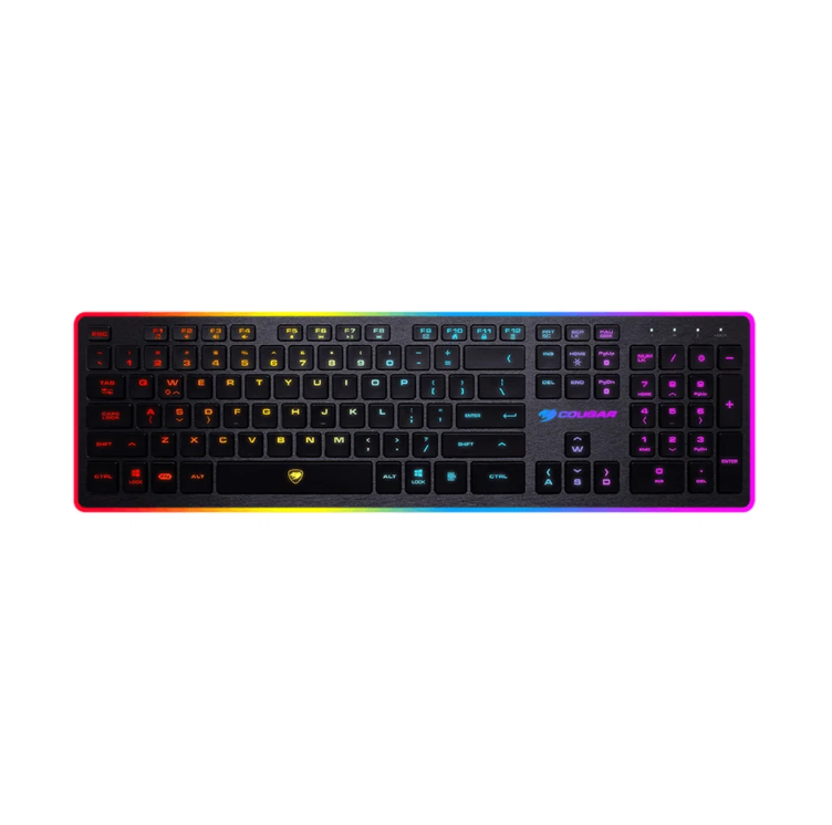 COUGAR Ultra-Slim Backlit Gaming Keyboard - Scissor Switch Keys - RGB Effects  CG-KB-VANTAR