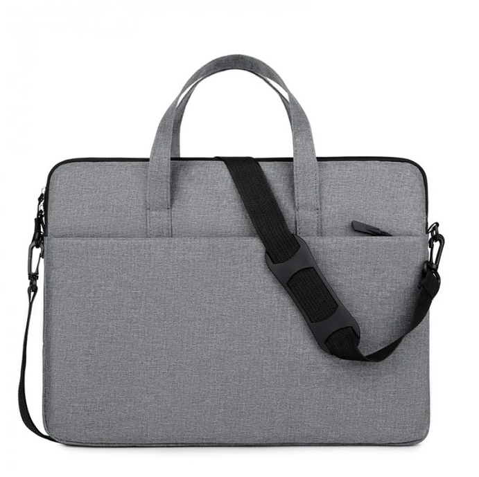 NE Classic laptop Bag, Gray  15-16 Inch