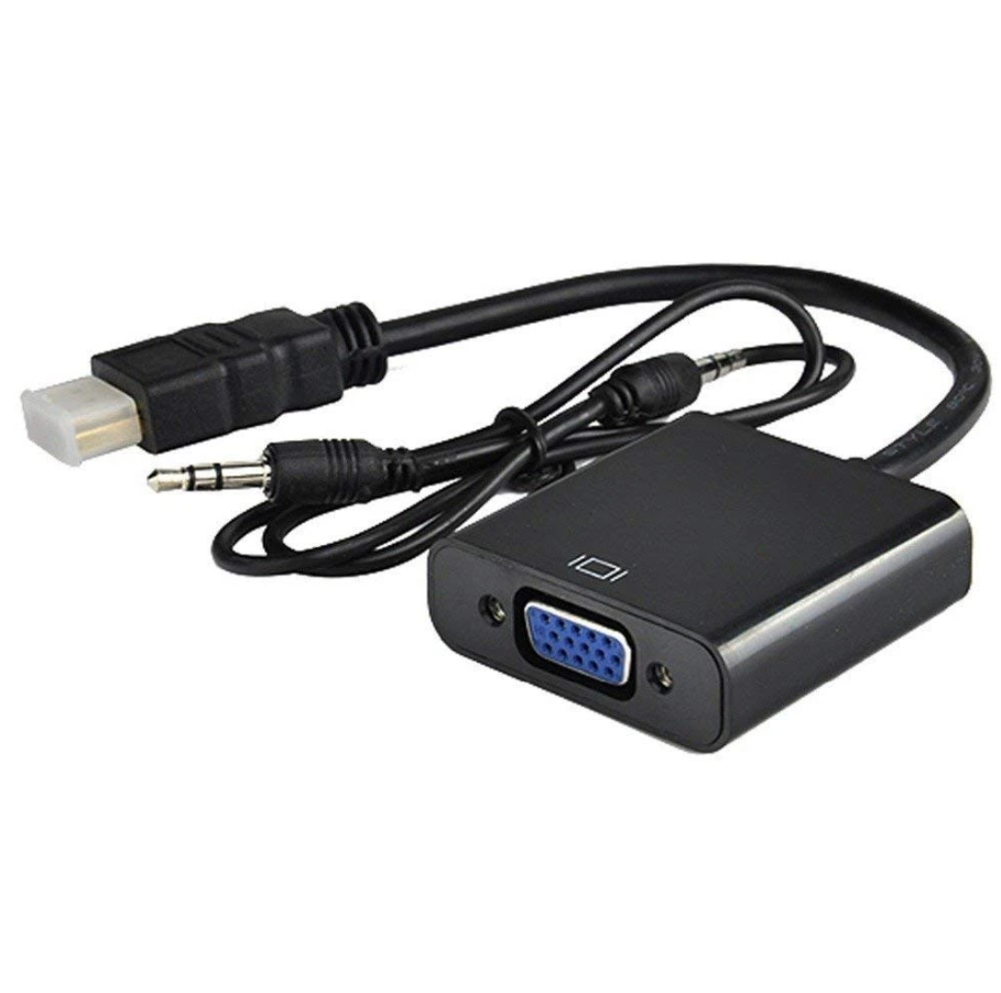 NE HDMI Male TO VGA + AUDIO CABLE  Converter Adapter