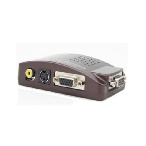 NE Composite RCA and S-Video to VGA TV to PC Converter Adapter  G187