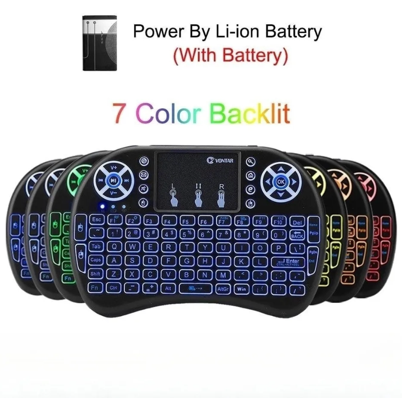 NE Mini Keyboard & Remote Control  for Smart TV, IPTV, PS4, PC, Pad  With Touchpad