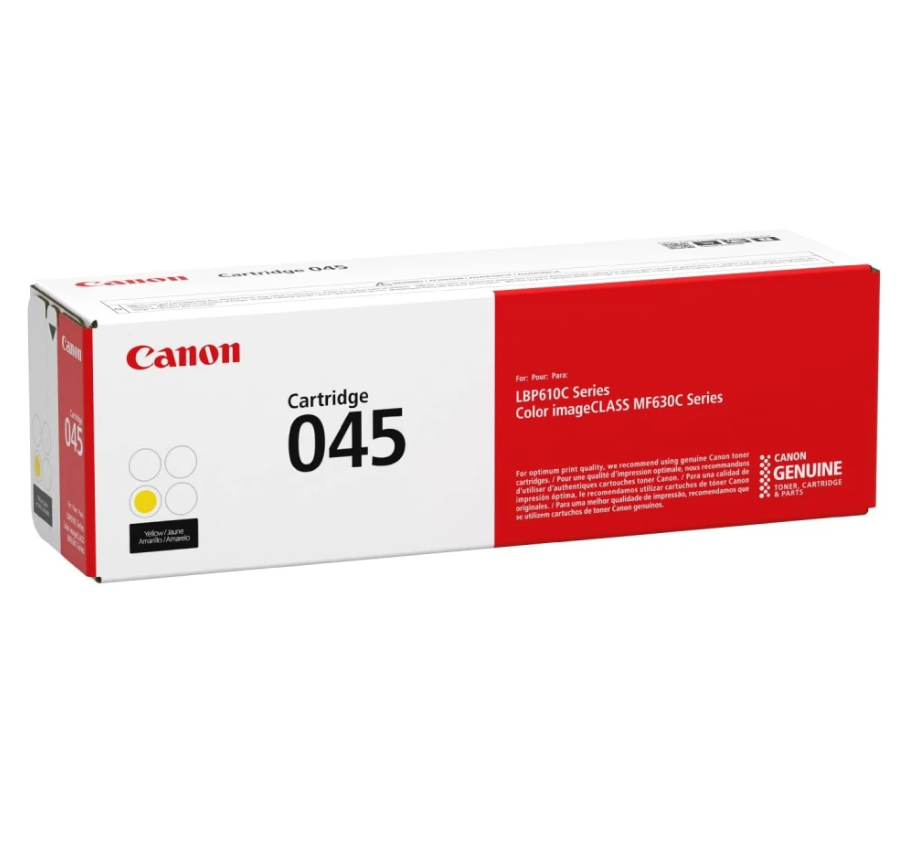 CANON Original Laser Toner Yellow  045 i-SENSYS LBP 610 C series/Mf630 C series