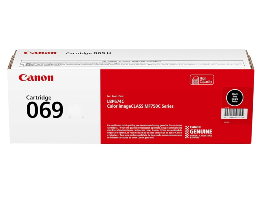 CANON Original Laser Toner Cartridge Black  069 CN i-SENSYS LBP673 / MF750 Series