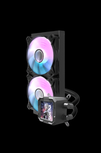 DarkFlash DV240S Liquid CPU Cooler, BLACK