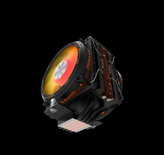 DarkFlash EXPLORE E400 PLUS Air CPU Cooler, BLACK