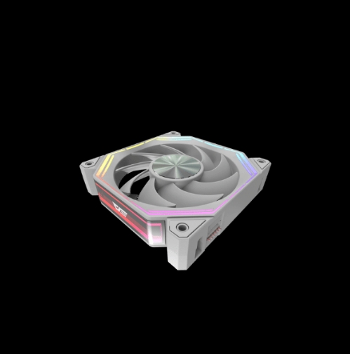 DarkFlash INF34R A-RGB Cooling Fan Reverse, WHITE