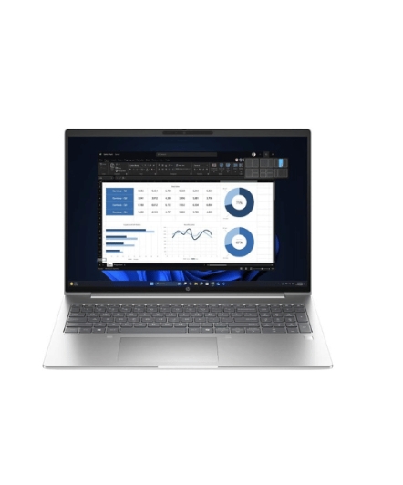 HP ProBook 460 16″ G11 Business Laptop, Intel Core Ultra 7 155U, RAM 8GB, SSD 512GB, Integrated Intel Graphics, Silver