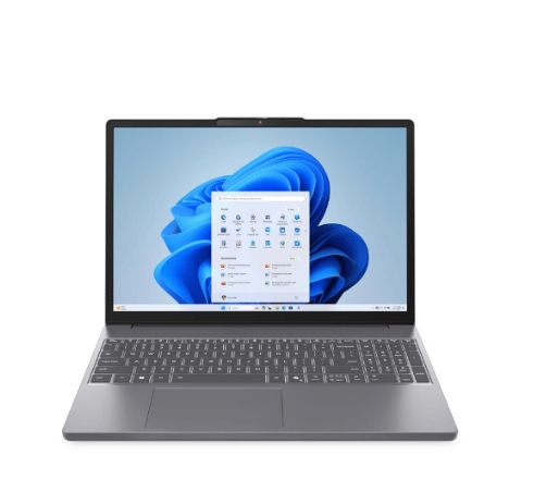 LENOVO IdeaPad Slim 3 15IRH10 Laptop, Intel® Core™ i7-13620H, 8GB DDR5 RAM, 512GB SSD NVMe®, Integrated Intel® UHD Graphics, 15.3″ WUXGA (1920×1200) IPS Display, Anti-glare, DOS, Luna Grey