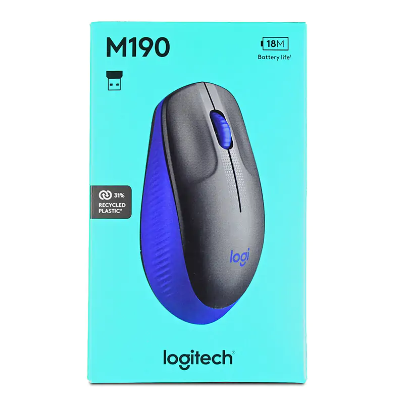 LOGITECH Wireless Mouse M190 Black  910-005905
