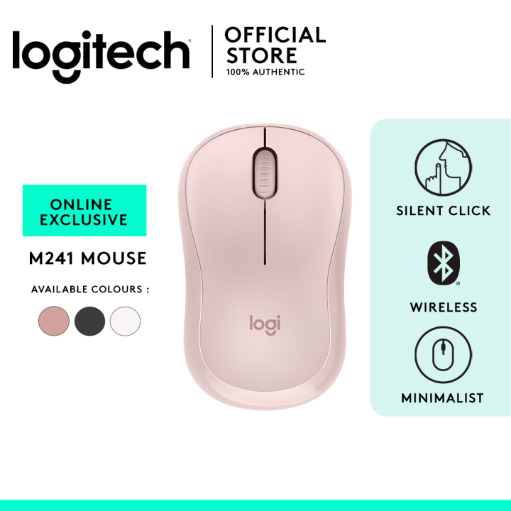 LOGITECH Bluetooth Mouse M241 Silent Graphite  910-007471