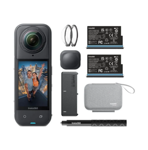 Insta360 X5 360 Action Camera Essentials Bundle  CINSAAHA_X504